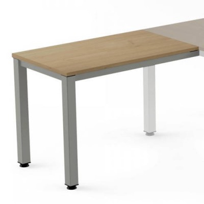 ALA PARA MESA SERIE EXECUTIVE 100X60 GRIS ROBLE ROCADA 2107AD08