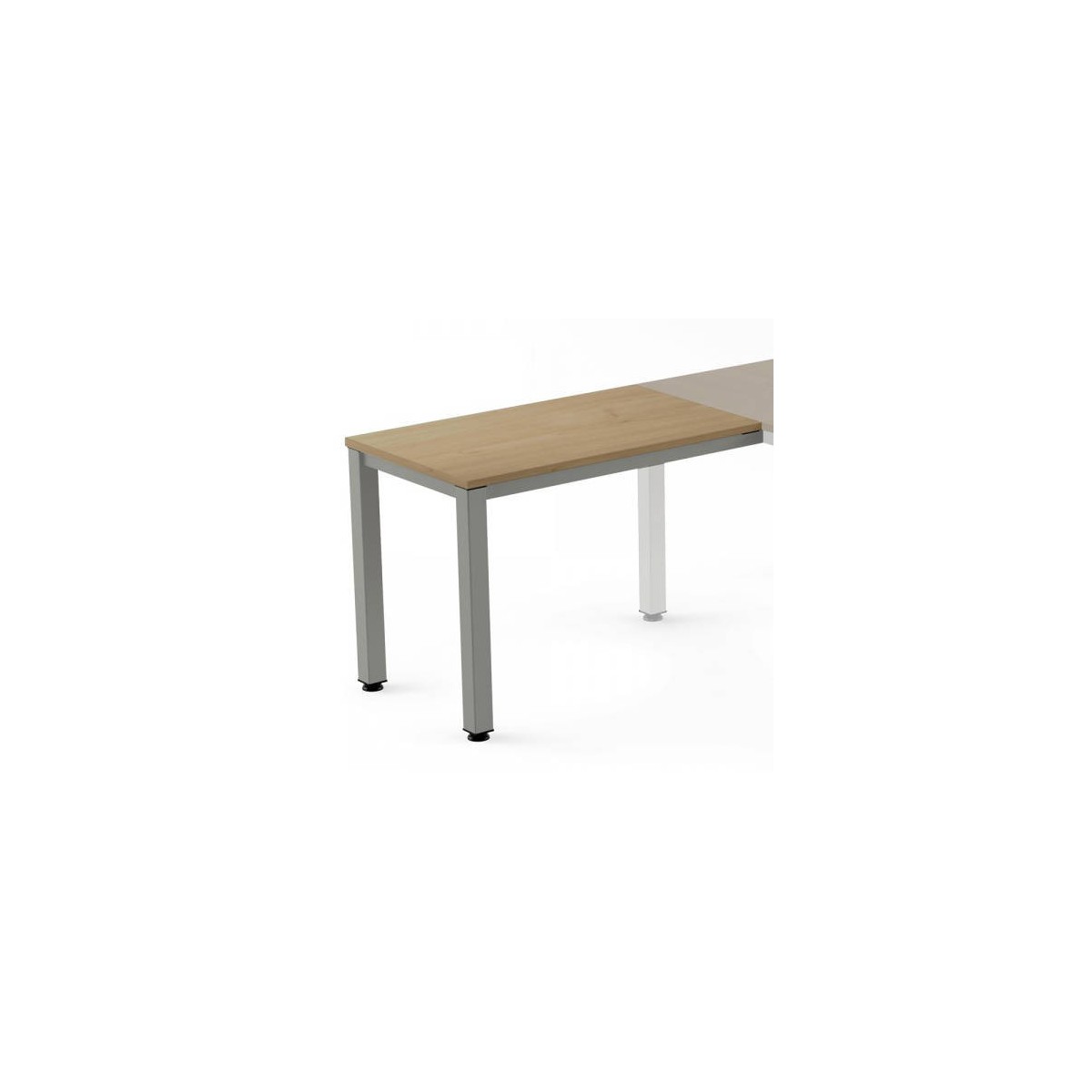 ALA PARA MESA SERIE EXECUTIVE 100X60 GRIS ROBLE ROCADA 2107AD08