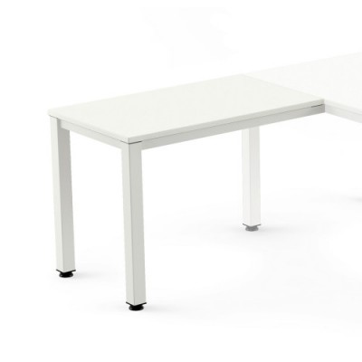 ALA PARA MESA SERIE EXECUTIVE 100X60 BLANCO BLANCO ROCADA 2107AM04