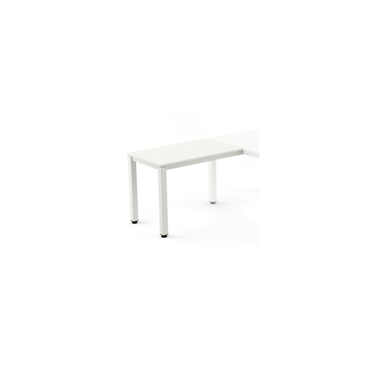 ALA PARA MESA SERIE EXECUTIVE 100X60 BLANCO BLANCO ROCADA 2107AM04