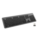 32429-EWENT TECLADO SLIM MULTICONEXION BT Y WIFI, RETROILUMINADO