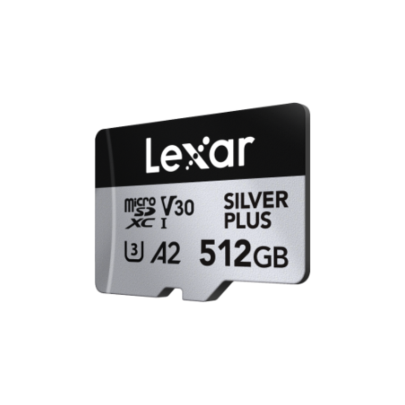 32457-Lexar Professional SILVER PLUS 512 GB MicroSDXC UHS-I