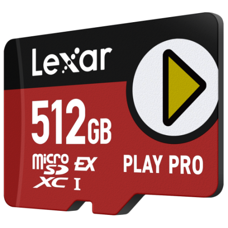 32461-Lexar PLAY PRO microSDXC 512 GB UHS-I Clase 3