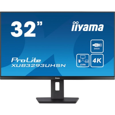 iiyama ProLite XUB3293UHSN B5 pantalla para PC 80 cm 315 3840 x 2160 Pixeles 4K Ultra HD LCD Negro