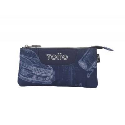 ESTUCHE 3 COMPARTIMENTOS TABLERO BLUEPRINT TOTTO AC52ECO012 2426Z 0JJ