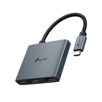 TP Link UH3020C hub de interfaz USB Tipo C 5000 Mbit s Gris