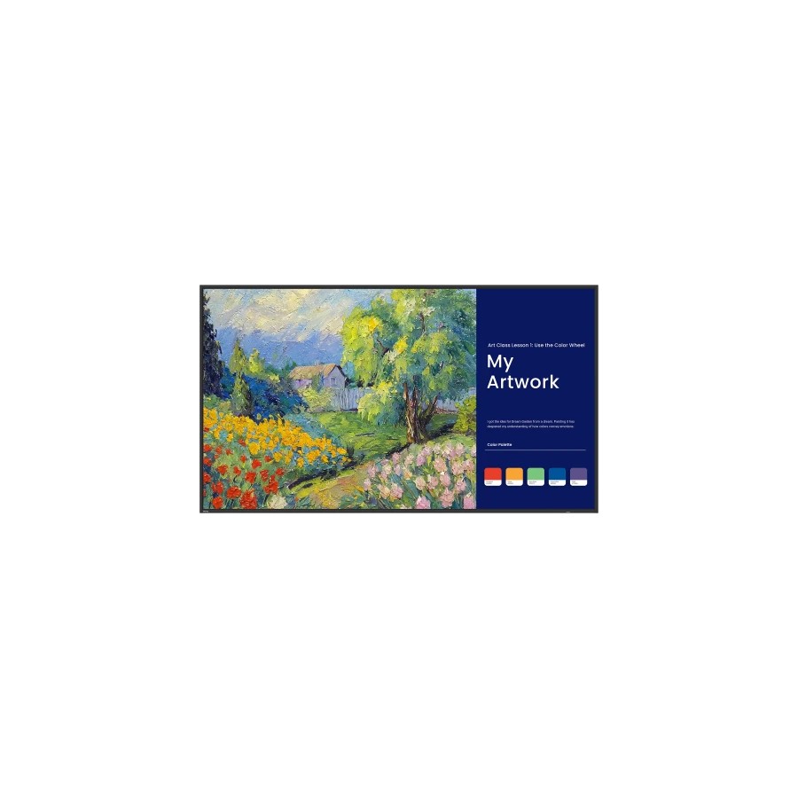 32760-BENQAV DIGITAL SIGNAGE SL8604 (9H.S3PTB.DE2) 65", 24/7 ANDROID 13.0, 8GB 64GB, 500 NITS, 3840 X 2160, REMOTE CONTR