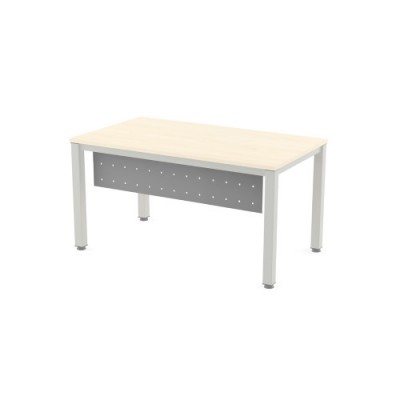 FALDoN METaLICO GRIS PARA MESA DE OFICINA SERIE EXECUTIVE BLANCA Y TOTAL 140CM ROCADA 2939