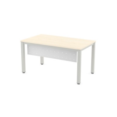 FALDoN METaLICO BLANCO PARA MESA DE OFICINA SERIE EXECUTIVE BLANCA Y TOTAL 140CM ROCADA 2939W