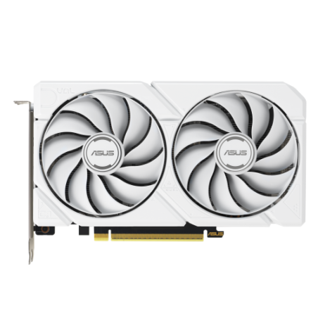 32789-ASUS Dual -RX9060XT-16G-WHITE AMD Radeon RX 9060 XT 16 GB GDDR6