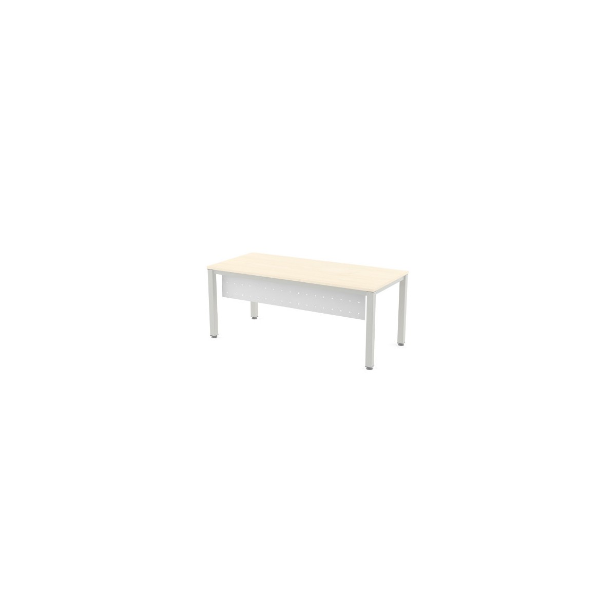 FALDoN METaLICO BLANCO PARA MESA DE OFICINA SERIE EXECUTIVE BLANCA Y TOTAL 180CM ROCADA 2941W