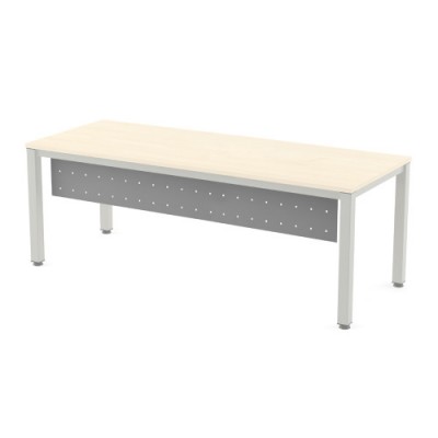 FALDoN METaLICO GRIS PARA MESA DE OFICINA SERIE EXECUTIVE BLANCA Y TOTAL 200CM ROCADA 2942