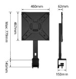 32831-Ewent EW1543 soporte para TV 139,7 cm (55") Negro