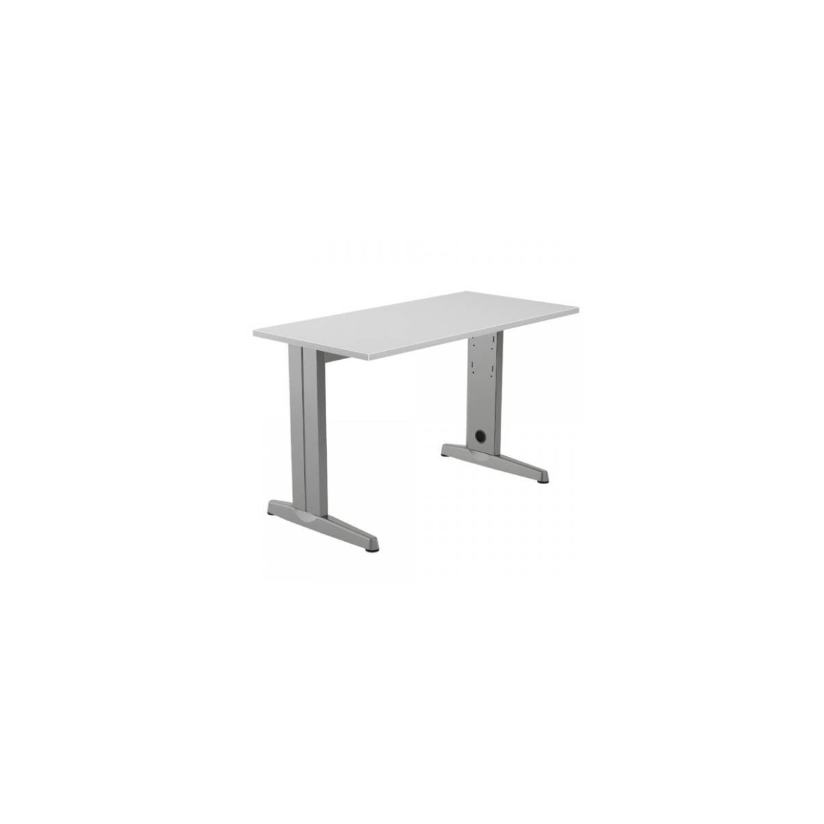 MESA DE OFICINA SERIE METAL 120X60 GRIS GRIS ROCADA 2000AC02