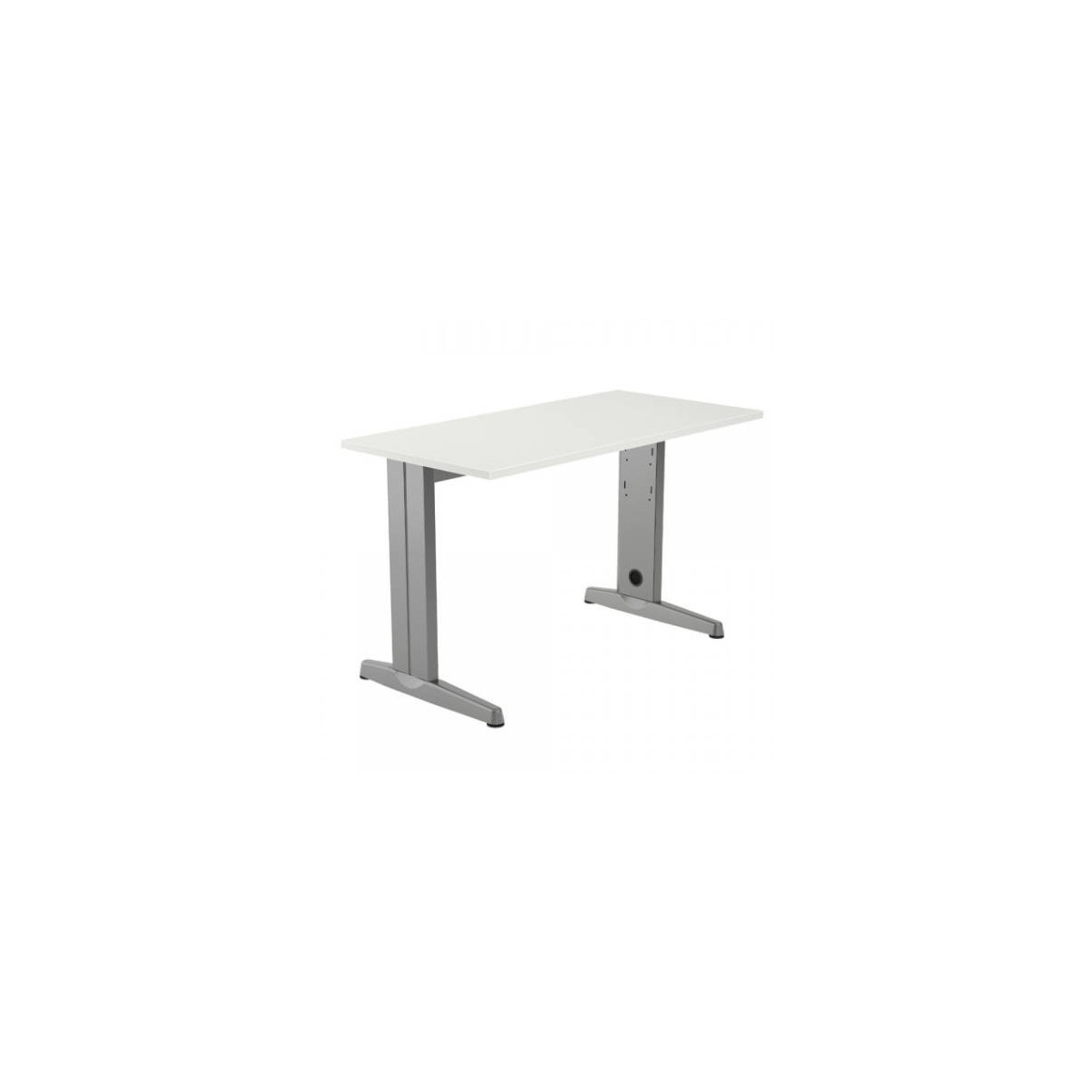 MESA DE OFICINA SERIE METAL 120X60 GRIS BLANCO ROCADA 2000AC04