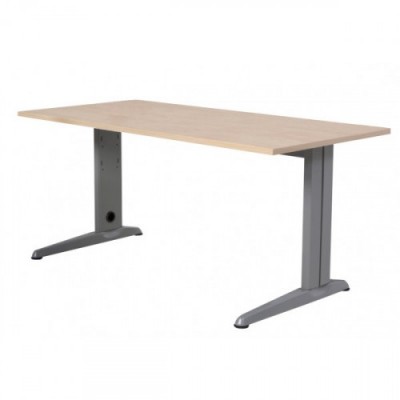 MESA DE OFICINA SERIE METAL 140X80 GRIS HAYA ROCADA 2001AC01