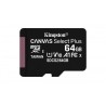 3318-Kingston Technology Canvas Select Plus memoria flash 64 GB SDXC Clase 10 UHS-I