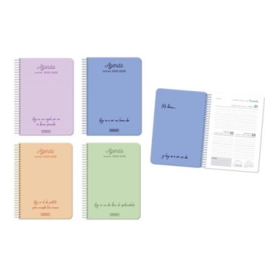 AGENDA ESCOLAR 2025 2026 POSITIVE 4º 2DIA PAGINA TAPA CARTON INGRAF 333357
