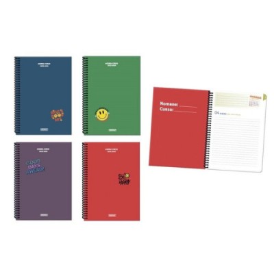 AGENDA ESCOLAR 2025 2026 GOOD DAYS 8º DIA PAGINA TAPA CARTON INGRAF 333358