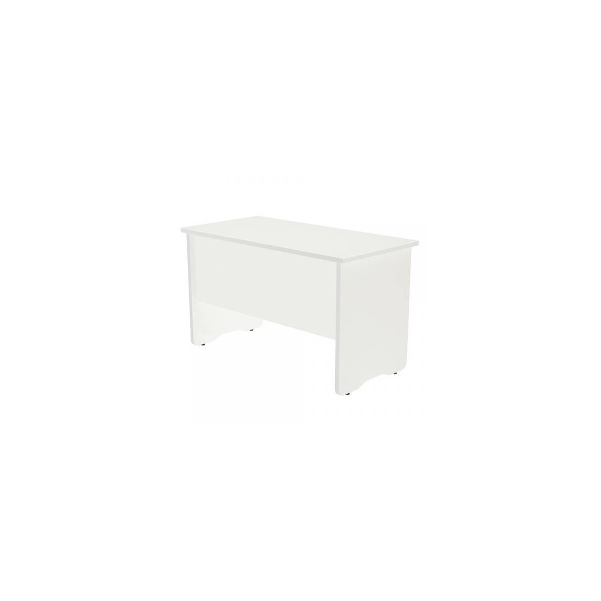 MESA DE OFICINA SERIE WORK 120X60 BLANCO BLANCO ROCADA 2000AW04