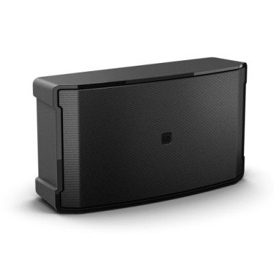 LD SYSTEMS SOUND SERIE DQOR LDDQORSUB8 8 TWO WAY PASSIVE INDOOR OUTDOOR INSTALLATION LOUDSPEAKER 4 OHM IP55 BLACK SOPORTE OPCIO