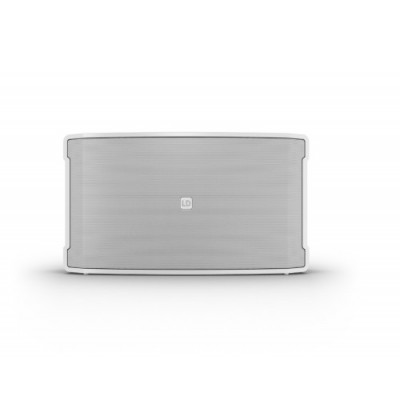 LD SYSTEMS SOUND SERIE DQOR LDDQORSUB8W 8 TWO WAY PASSIVE INDOOR OUTDOOR INSTALLATION LOUDSPEAKER 4 OHM IP55 WHITE SOPORTE OPCI