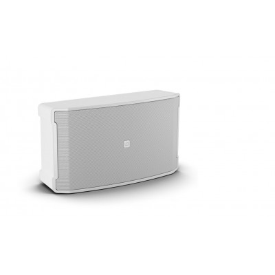LD SYSTEMS SOUND SERIE DQOR LDDQORSUB8W 8 TWO WAY PASSIVE INDOOR OUTDOOR INSTALLATION LOUDSPEAKER 4 OHM IP55 WHITE SOPORTE OPCI