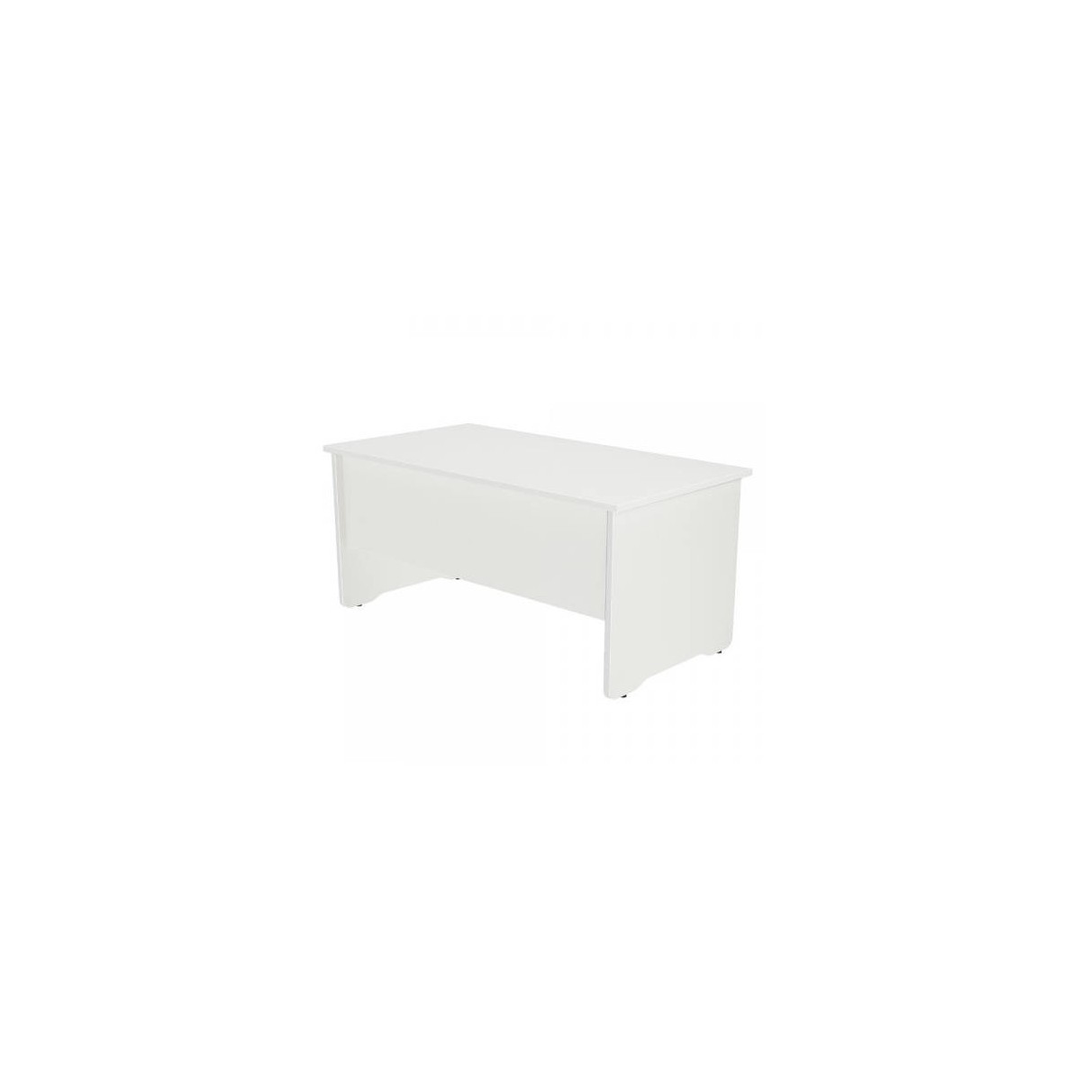 MESA DE OFICINA SERIE WORK 140X80 BLANCO BLANCO ROCADA 2001AW04