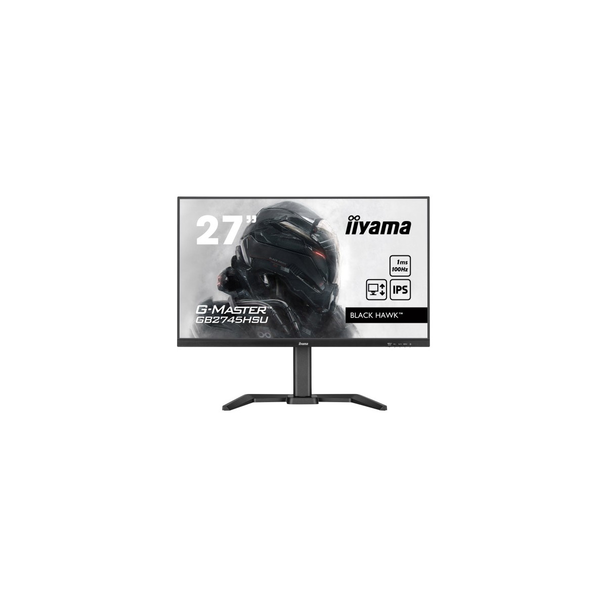 iiyama G MASTER GB2745HSU B2 LED display 686 cm 27 1920 x 1080 Pixeles Full HD Negro