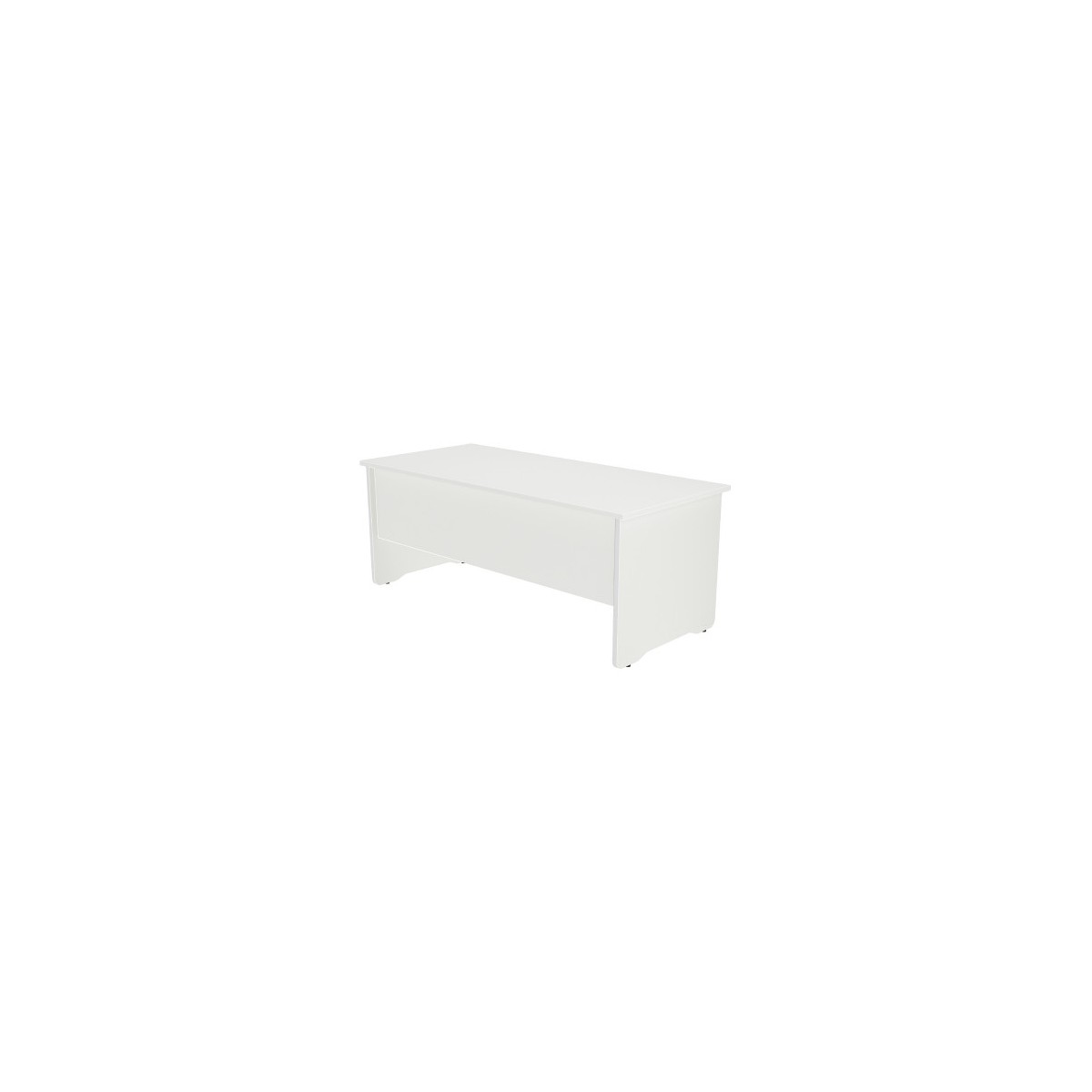 MESA DE OFICINA SERIE WORK 180X80 BLANCO BLANCO ROCADA 2003AW04