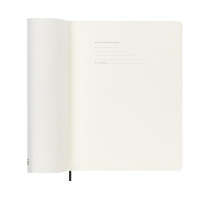 AGENDA 18M 2025 2026 SEMANAL XL 19 X 25 CM NEGRA TAPA BLANDA MOLESKINE DSB18WN4Y26
