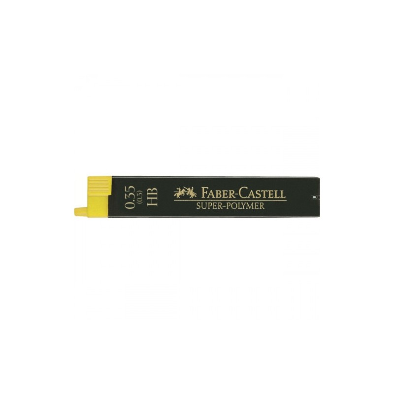 3375-ESTUCHE 12 MINAS 0.3MM SUPER POLIMERAS HB FABER CASTELL 120300