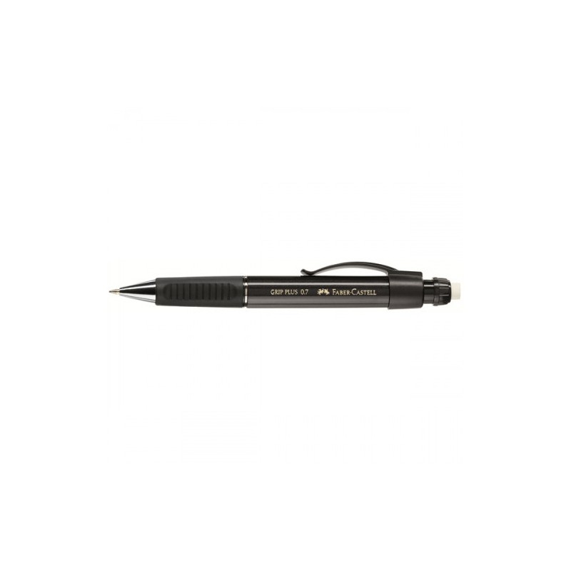 3382-PORTAMINAS GRIP PLUS 0.7MM NEGRO FABER CASTELL 130733