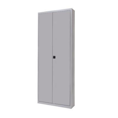 ARMARIO METaLICO PUERTAS BATIENTES 198X102X45 INCLUYE 4 BALDAS COLOR GRIS MEDIDA 102X198X45CM LAXALXPR ROCADA 1602AC00