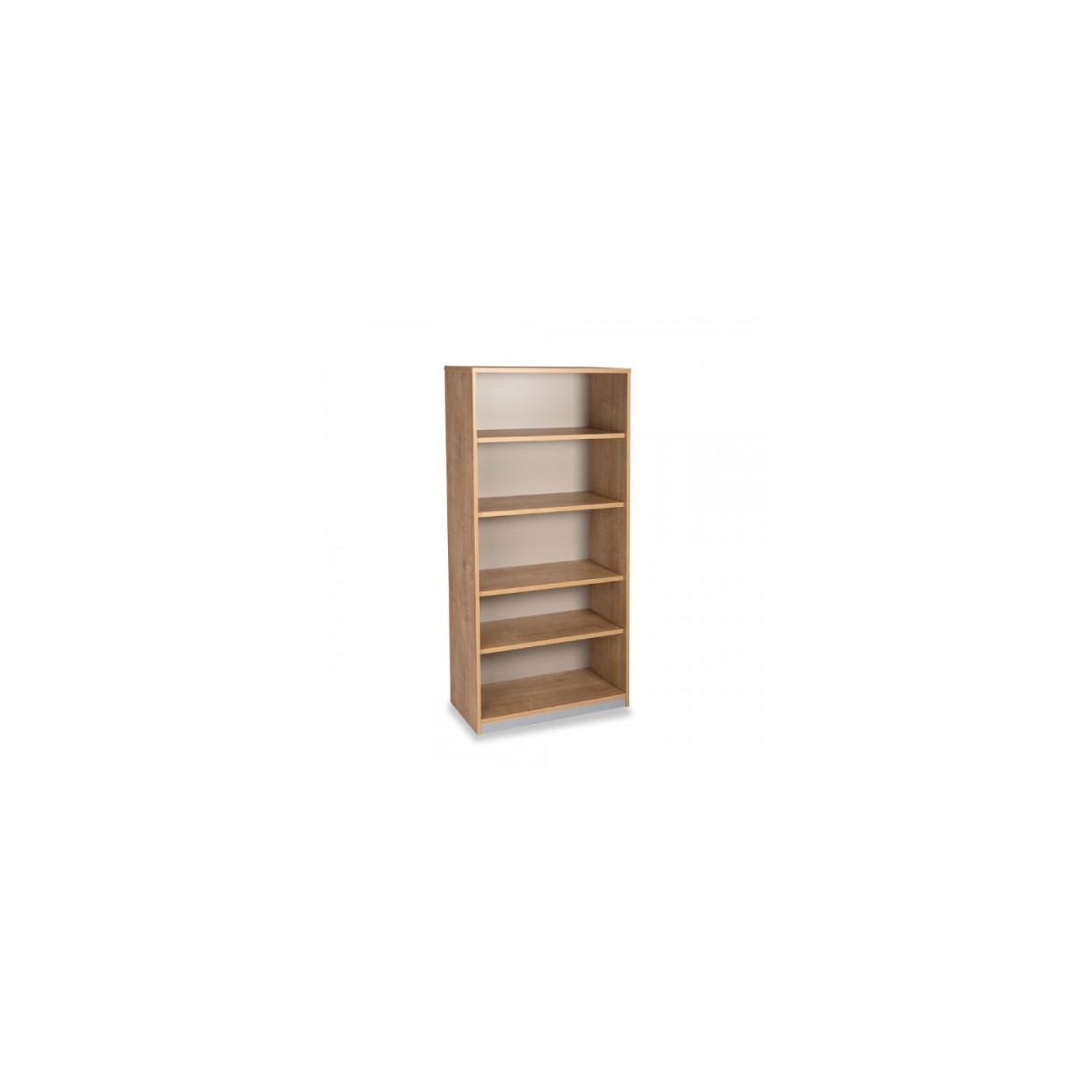 ARMARIO ESTANTERIA ALTO SIN PUERTAS 195X90X45 ESTRUCTURA ROBLE TAPA ROBLE ROCADA 1101AR08