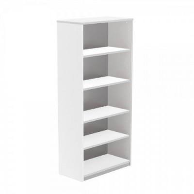 ARMARIO ESTANTERIA ALTO SIN PUERTAS 195X90X45 ESTRUCTURA BLANCA TAPA BLANCO ROCADA 1101AW04