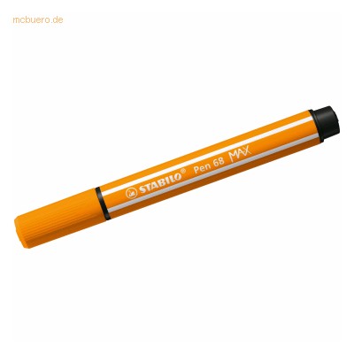 ROTULADOR PREMIUM CON PUNTA DE FIBRA BISELADA PEN 68 MAX COLOR NARANJA STABILO 768 54