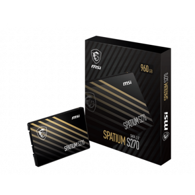 MSI SPATIUM S270 SATA 25 240GB unidad de estado solido 25 Serial ATA III 3D NAND