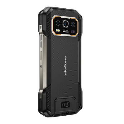 ULEFONE SMARTPHONE RUGERIZADO 5G TeRMICO ARMOR 27 PRO 678 FHD 120HZ 12GB RAM 256GB MTK DIMENSITY 6300 5G 10600 MAH NEGRO ANDROI