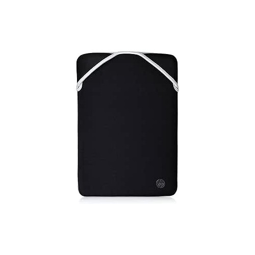 34010-HP Funda protectora reversible para portatil de 15,6 pulgadas plateada