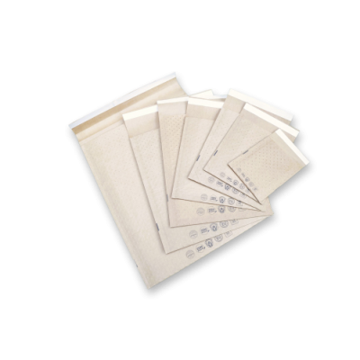 CAJA 100 BOLSAS ECO AIR BAG ACOLCHADA BICAPA Nº 13 KRAFT AUTOADHESIVO MEDIDA INTERIOR 150X215 MM SAM 146292