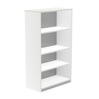 ARMARIO ESTANTERIA MEDIO SIN PUERTAS 156X90X45 ESTRUCTURA BLANCA TAPA BLANCO ROCADA 1055AW04