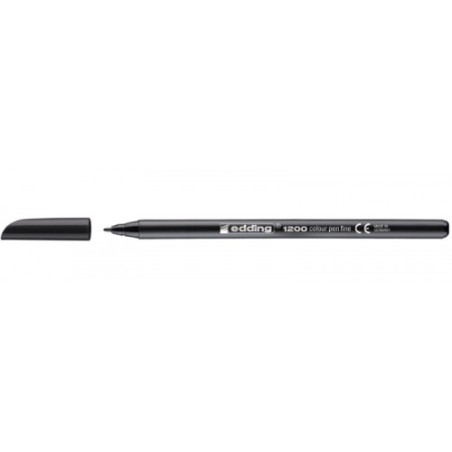 3412-ROTULADOR PUNTA FINA 1200 NEGRO EDDING 1200-01