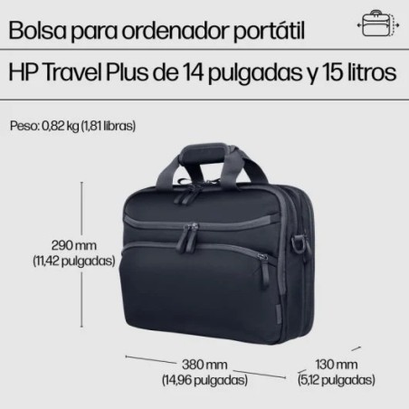 34139-BOLSA HP TRAVEL PLUS PARA PORTATIL 14 "