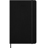 34179-AGENDA 2026 TAPA DURA 12 MESES SEMANAL HORIZONTAL L (13 X 21 CM) NEGRA MOLESKINE DHB12WH3Y26
