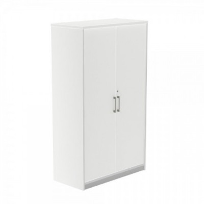 ARMARIO MEDIO CON PUERTAS 156X90X45 ESTRUCTURA BLANCA PUERTAS BLANCO ROCADA 1058AW04