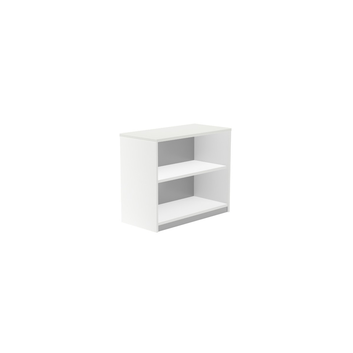 ARMARIO ESTANTERIA BAJO SIN PUERTAS 78X90X45 ESTRUCTURA BLANCA TAPA BLANCO ROCADA 1004AW04