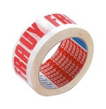 34276-CINTA DE EMBALAJE IMPRESA "MUY FRAGIL" 50MM.X132M. BLANCO / ROJO TESA 60089-00002-00