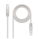 34299-NANOCABLE CABLE RED LATIGUILLO RJ45 LSZH CAT.6 UTP AWG24, 0.5 M (10.20.1300)