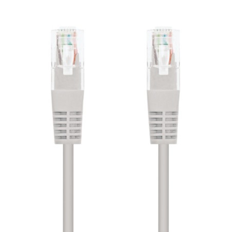 34302-Nanocable 10.20.1303 cable de red Gris 3 m Cat6 U/UTP (UTP)